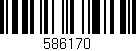 Código de barras (EAN, GTIN, SKU, ISBN): '586170'