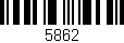 Código de barras (EAN, GTIN, SKU, ISBN): '5862'