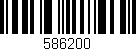 Código de barras (EAN, GTIN, SKU, ISBN): '586200'
