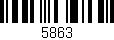 Código de barras (EAN, GTIN, SKU, ISBN): '5863'