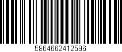 Código de barras (EAN, GTIN, SKU, ISBN): '5864662412596'