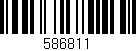 Código de barras (EAN, GTIN, SKU, ISBN): '586811'