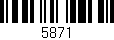 Código de barras (EAN, GTIN, SKU, ISBN): '5871'