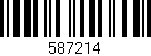 Código de barras (EAN, GTIN, SKU, ISBN): '587214'