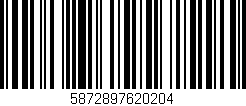 Código de barras (EAN, GTIN, SKU, ISBN): '5872897620204'
