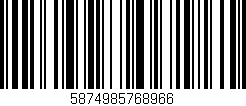 Código de barras (EAN, GTIN, SKU, ISBN): '5874985768966'