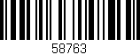 Código de barras (EAN, GTIN, SKU, ISBN): '58763'