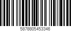 Código de barras (EAN, GTIN, SKU, ISBN): '5878805453346'
