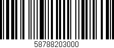 Código de barras (EAN, GTIN, SKU, ISBN): '58788203000'