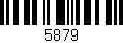 Código de barras (EAN, GTIN, SKU, ISBN): '5879'