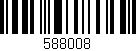 Código de barras (EAN, GTIN, SKU, ISBN): '588008'