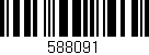 Código de barras (EAN, GTIN, SKU, ISBN): '588091'