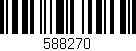 Código de barras (EAN, GTIN, SKU, ISBN): '588270'