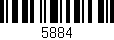 Código de barras (EAN, GTIN, SKU, ISBN): '5884'