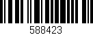 Código de barras (EAN, GTIN, SKU, ISBN): '588423'