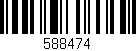 Código de barras (EAN, GTIN, SKU, ISBN): '588474'