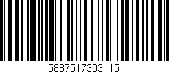 Código de barras (EAN, GTIN, SKU, ISBN): '5887517303115'