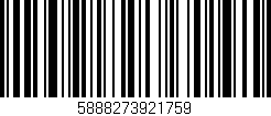 Código de barras (EAN, GTIN, SKU, ISBN): '5888273921759'