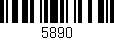 Código de barras (EAN, GTIN, SKU, ISBN): '5890'