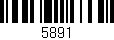 Código de barras (EAN, GTIN, SKU, ISBN): '5891'