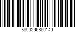 Código de barras (EAN, GTIN, SKU, ISBN): '5893388680149'