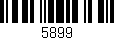 Código de barras (EAN, GTIN, SKU, ISBN): '5899'