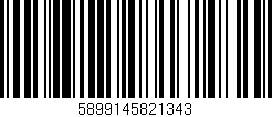Código de barras (EAN, GTIN, SKU, ISBN): '5899145821343'