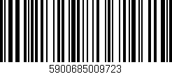 Código de barras (EAN, GTIN, SKU, ISBN): '5900685009723'
