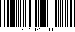 Código de barras (EAN, GTIN, SKU, ISBN): '5901737183910'
