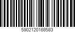 Código de barras (EAN, GTIN, SKU, ISBN): '5902120168583'
