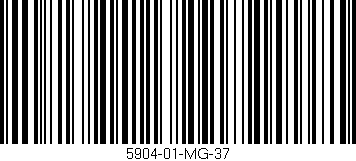 Código de barras (EAN, GTIN, SKU, ISBN): '5904-01-MG-37'