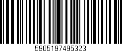Código de barras (EAN, GTIN, SKU, ISBN): '5905197495323'