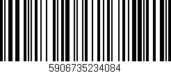 Código de barras (EAN, GTIN, SKU, ISBN): '5906735234084'