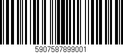 Código de barras (EAN, GTIN, SKU, ISBN): '5907587899001'