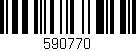 Código de barras (EAN, GTIN, SKU, ISBN): '590770'