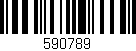 Código de barras (EAN, GTIN, SKU, ISBN): '590789'