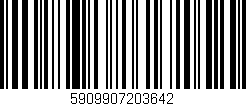 Código de barras (EAN, GTIN, SKU, ISBN): '5909907203642'