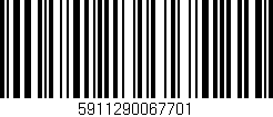 Código de barras (EAN, GTIN, SKU, ISBN): '5911290067701'