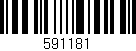 Código de barras (EAN, GTIN, SKU, ISBN): '591181'