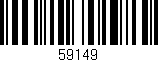 Código de barras (EAN, GTIN, SKU, ISBN): '59149'