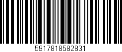 Código de barras (EAN, GTIN, SKU, ISBN): '5917818582831'