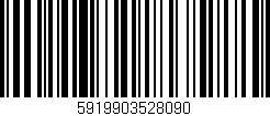 Código de barras (EAN, GTIN, SKU, ISBN): '5919903528090'