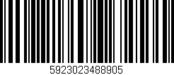 Código de barras (EAN, GTIN, SKU, ISBN): '5923023488905'
