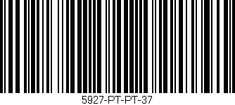Código de barras (EAN, GTIN, SKU, ISBN): '5927-PT-PT-37'