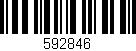Código de barras (EAN, GTIN, SKU, ISBN): '592846'