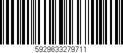Código de barras (EAN, GTIN, SKU, ISBN): '5929633279711'