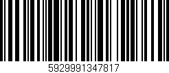 Código de barras (EAN, GTIN, SKU, ISBN): '5929991347817'