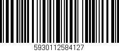 Código de barras (EAN, GTIN, SKU, ISBN): '5930112584127'