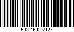 Código de barras (EAN, GTIN, SKU, ISBN): '5930160202127'