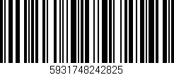 Código de barras (EAN, GTIN, SKU, ISBN): '5931748242825'